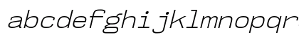 NK57 Monospace Light Italic NK57 Monospace Light Italic