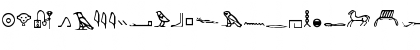 Hieroglyphics Normal Font