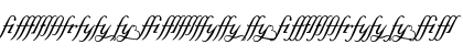 Elegeion Script Ligatures Regular Font