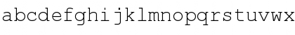 ER Courier Regular Font