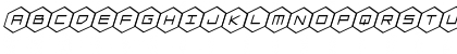 HEX:gon Italic Italic Font