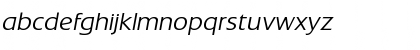 ExtensionLightItalic Roman Font