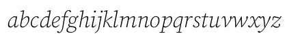 Source Serif Pro Light Italic