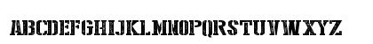 Stencil Style New Regular