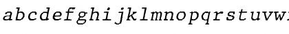 JMH Typewriter mono Italic Font