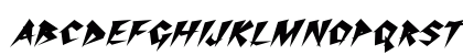 Thrashin Bold Italic