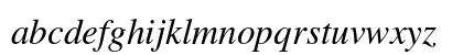Times Italic Times Italic
