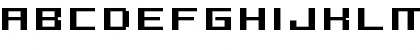 FFF Reaction Bold Extended Regular Font