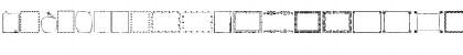 Frames and Backgrounds Regular Font
