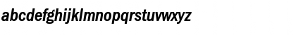 FranklinGothicCondH Bold Italic Font