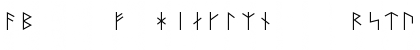 FutharkY Medium Font