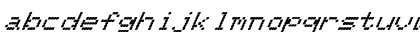 FZ DIGITAL 11 ITALIC Normal Font