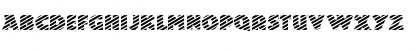 FZ JAZZY 24 STRIPED Normal Font