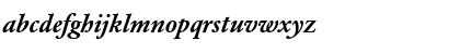 Garamond BE ItalicBold Font