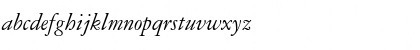 GaramondThree RomanItalic Font