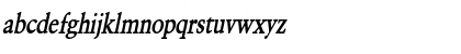 Garrick Condensed Bold Italic Font