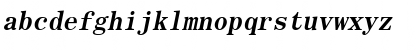 GE Romulus FW Bold Italic Font