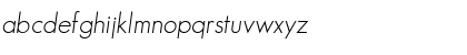 GeosansLight Medium Italic Font