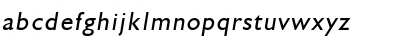 Gibraltar Italic Font