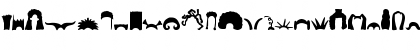 Hair Dingbats Regular Font Hair Dingbats Regular Font