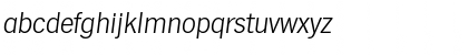 HamburgSerial-Xlight Italic Font