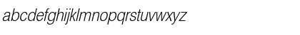 HebarCondLight Italic Font