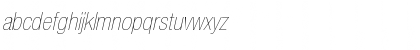 HelveticaNeue LT 27 UltLtCnObl Regular Font HelveticaNeue LT 27 UltLtCnObl Regular Font