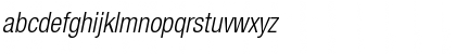 Helvetica Neue LT Com 47 Light Condensed Oblique Font