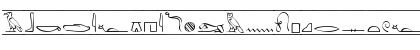 Hieroglyphic Cartouche Font Hieroglyphic Cartouche Font