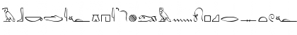 Hieroglyphic Regular Font Hieroglyphic Regular Font