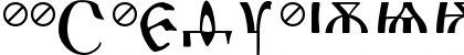 Irmologion Normal Font Irmologion Normal Font