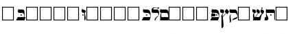 Jiddish Regular Font