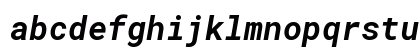 Roboto Mono Bold Italic