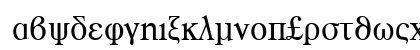 RomanGreek Regular