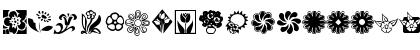 KR Kat's Flowers 2 Regular Font