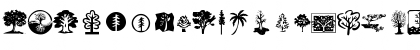 KR Trees Regular Font KR Trees Regular Font