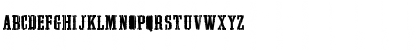 LHF Outlaw ROUGH Roman Font
