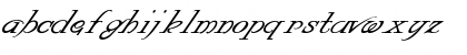LHFStrongItalic Medium Italic Font