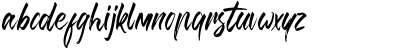 Brusthy Regular Font