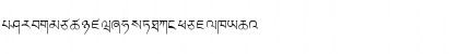 LTibetan Regular Font