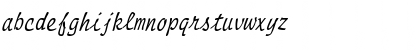 ManuscriptCondensed Italic Font