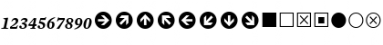 Mercury Numeric G1 SemiBold Italic Font