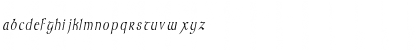 MoravianCondensed Italic Font