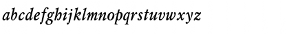 Mysl Narrow Bold Italic Font