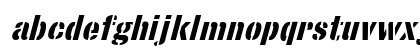 StencilSans Bold Italic StencilSans Bold Italic
