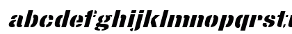StencilSans Extrabold Italic