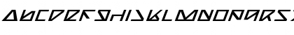 Nick Turbo Expanded Italic Expanded Italic Font