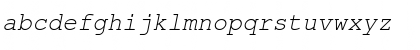 NimbusMonLEE Italic Font