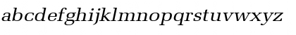 BidRomanWide Italic Font