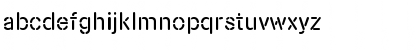 Nimbus Stencil Becker Regular Font